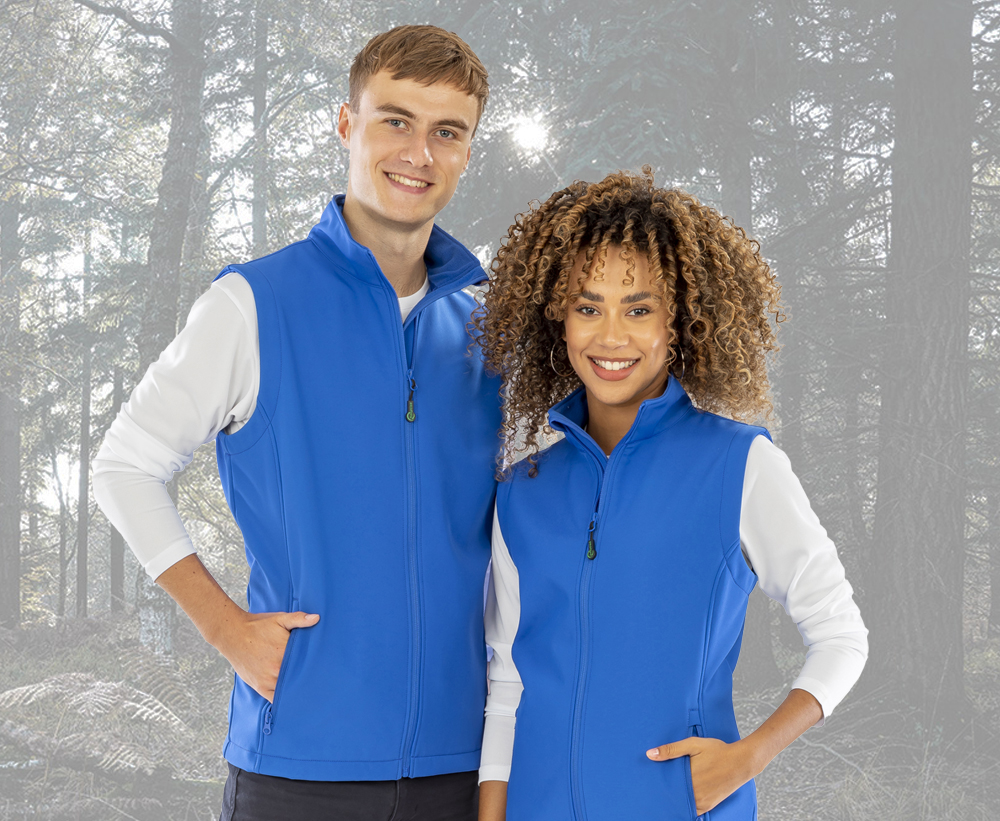 Man and Woman side-by-side wearing R902 in royal