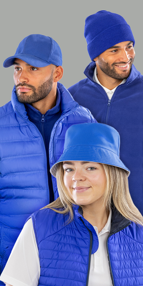 group photo wearing Result Headwear