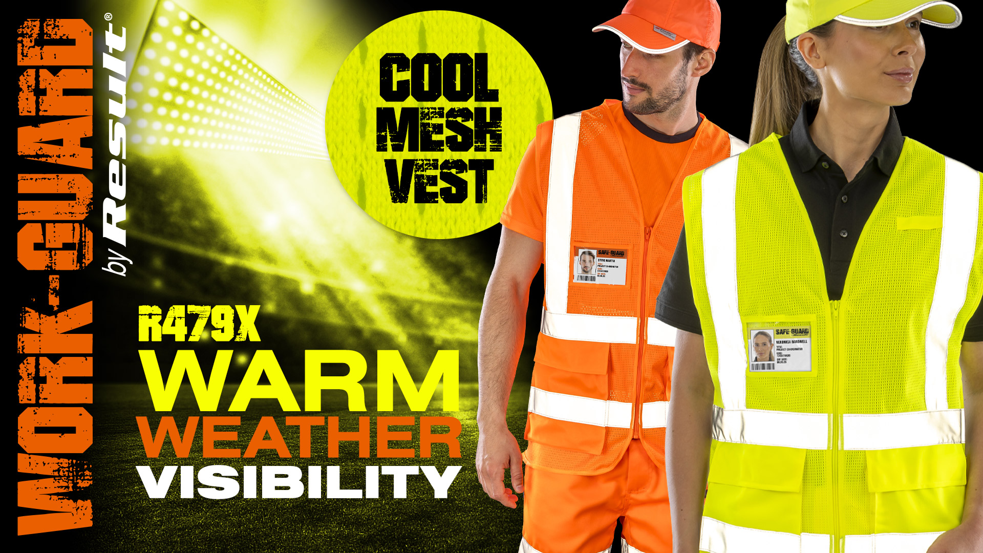 R479X cool mesh safety vest