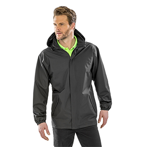 Result Core Manager's Jacket R229X Men's Waterproof Outerwear Hooded Rain Coat 