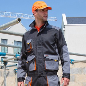 R301X Result Work-Guard Sabre Long Coat Waterproof Parka Workwear Jacket 