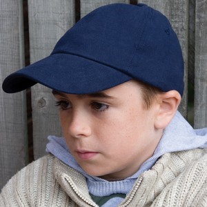 Result Kids Cotton Cap Headwear Unisex Boy Children Baseball Heavy Brushed Peak 